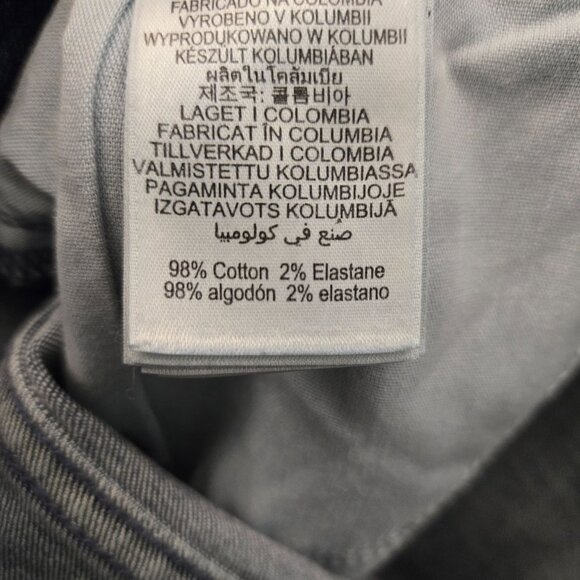 Michael Kors Selma Cropped Flare High Rise Jeans Plus Size Frayed Button Fly NWT - Picture 8 of 10